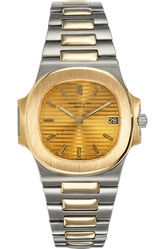 Nautilus Reference 3800 Yellow Gold and Stainless Steel Automatic
