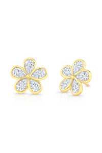 Buttercup Studs in Yellow Gold