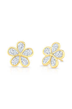 Buttercup Studs in Yellow Gold