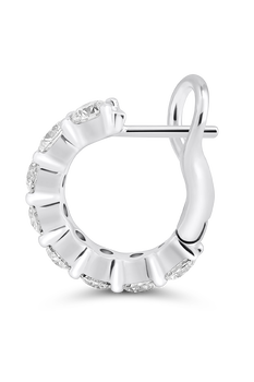 Classics Diamond Hoops