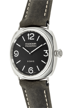 Radiomir Black Seal 8 Days Stainless Steel Manual