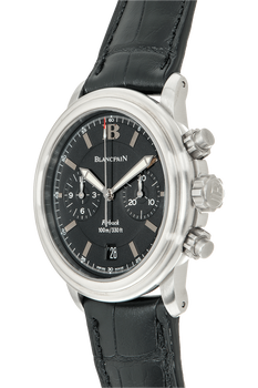Leman Aqua Lung Flyback Chronograph Stainless Steel Automatic