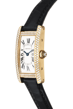 Tank Americaine Rose Gold Quartz