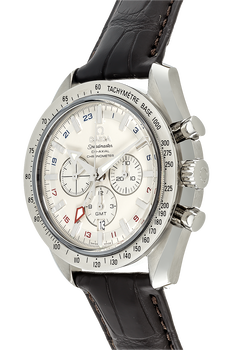 Speedmaster Broad Arrow Co-Axial GMT Chronograph