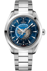 Seamaster Aqua Terra 150M Co‑Axial Master Chronometer GMT Worldtimer 43 MM