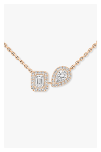 My Twin Necklace in Pink Gold My Twin Necklace in Pink Gold