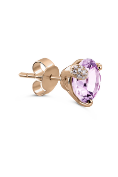 Peekaboo Amethyst Earrings