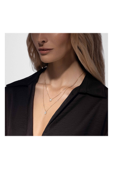 My Twin 2-row Necklace in Yellow Gold