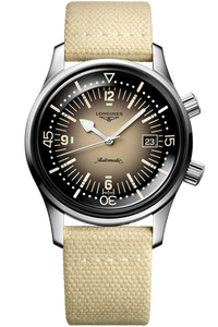The Longines Legend Diver Watch 42mm Stainless Steel