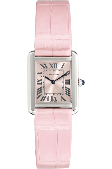 Pre Owned Cartier Tank Solo Small Stainless Steel Quartz