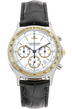 Heraion Chronograph Yellow Gold and Stainless Steel Quartz