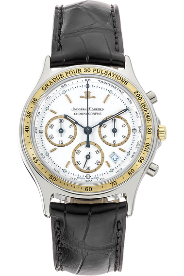 Heraion Chronograph Yellow Gold and Stainless Steel Quartz