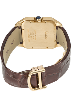 Santos Dumont Yellow Gold Quartz