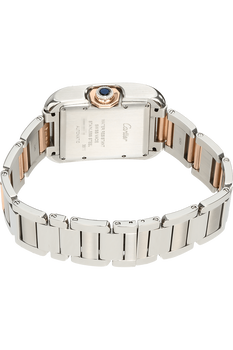 Tank Anglaise Rose Gold and Stainless Steel Automatic
