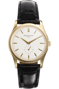 Calatrava Reference 5196 Yellow Gold Manual