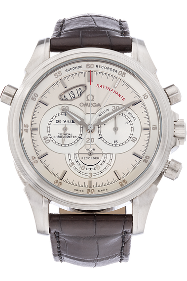Pre Owned Omega DeVille Chronoscope Co Axial Rattrapante Automatic 42253445102001