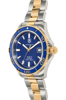 Pre Owned TAG Heuer Aquaracer Yellow Gold Plated and Stainless Steel Automatic