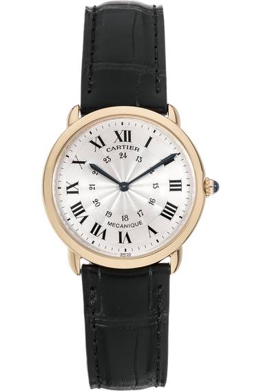 Ronde Louis de Cartier Yellow Gold Manual