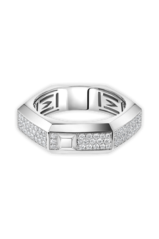Moderniste Pav&eacute; Ring