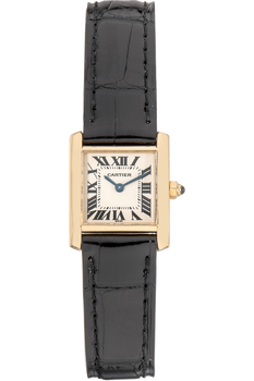 Tank Francaise Yellow Gold Quartz