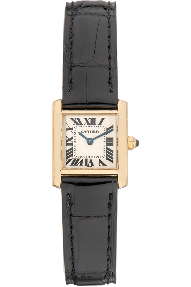 Tank Francaise Yellow Gold Quartz