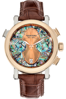 Gotham Chronograph Rose Gold and Stainless Steel Automatic