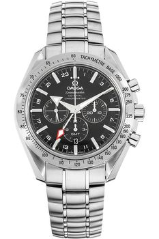Speedmaster Broad Arrow Co-Axial GMT Stainless Steel Automatic