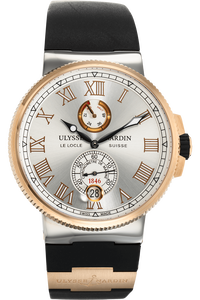 Marine Chronometer Rose Gold and Stainless Steel Automatic