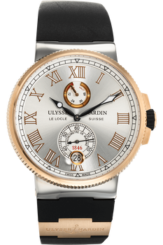 Marine Chronometer Rose Gold and Stainless Steel Automatic