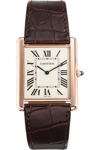 Tank Louis Cartier Rose Gold Manual