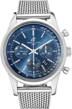Transocean Chronograph Limited Edition Stainless Steel