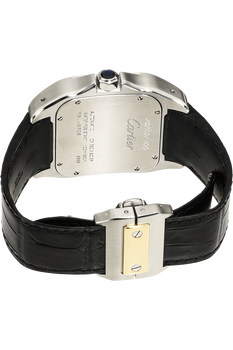 Santos 100 Yellow Gold and Stainless Steel Automatic