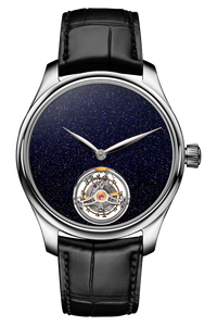Endeavour Aventurine Tourbillon Steel