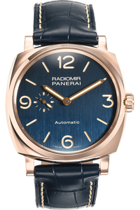 Radiomir 1940 3 Days Bucherer Blue Edition Rose Gold Automatic