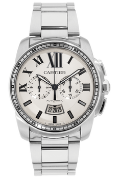 Calibre de Cartier Chronograph Stainless Steel Automatic