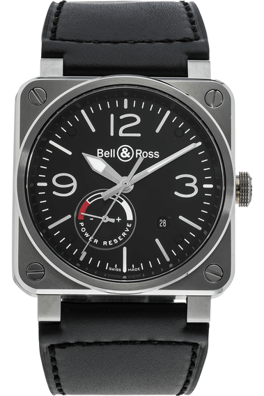 BR 03-97 Reserve de Marche Stainless Steel Automatic