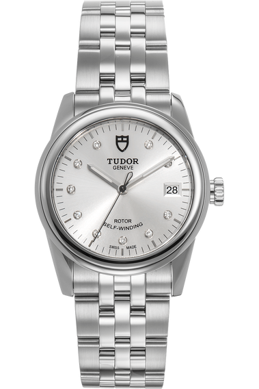 Glamour Date Stainless Steel Automatic