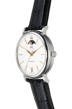 Portofino Moon Phase Stainless Steel Automatic