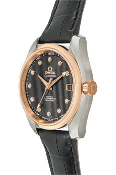 Seamaster Aqua Terra Co-Axial Rose Gold and Stainless Steel Automatic