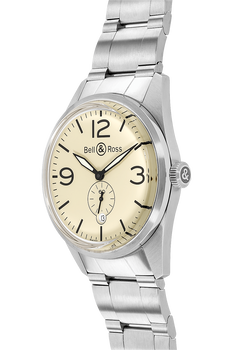 BR 123 Original Beige Stainless Steel Automatic