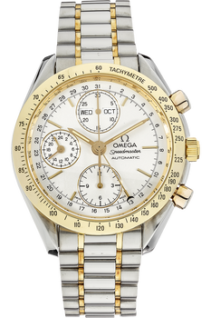 Speedmaster Day-Date Yellow Gold and Stainless Steel