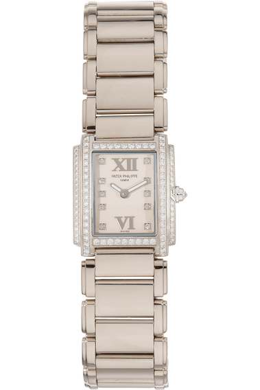 Twenty-4 Reference 4908 White Gold Quartz
