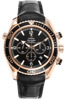 Seamaster Planet Ocean Co-Axial Chronograph Rose Gold Automatic