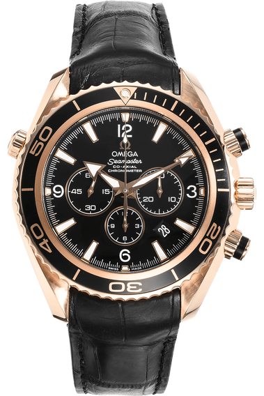 Seamaster Planet Ocean Co-Axial Chronograph Rose Gold Automatic