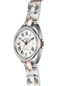 Cle de Cartier Rose Gold and Stainless Steel Automatic