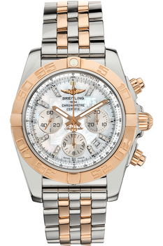 Chronomat B01 Rose Gold and Stainless Steel Automatic