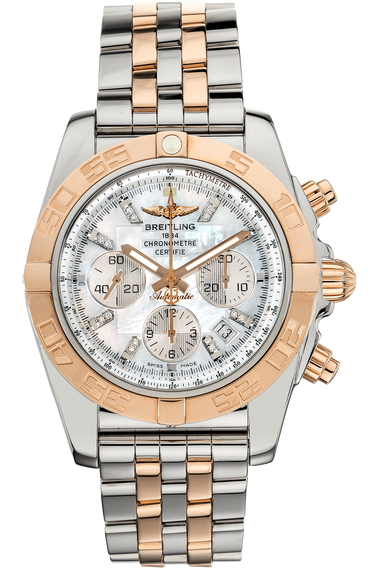 Chronomat B01 Rose Gold and Stainless Steel Automatic