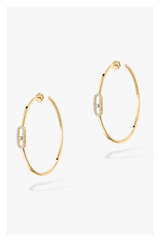 Move Uno GM Hoops in Yellow Gold