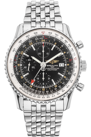 Navitimer World Stainless Steel Automatic