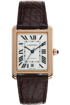 Tank Solo XL Rose Gold and Stainless Steel Automatic